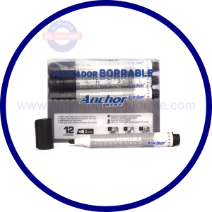 MARCADOR BORRABLE RECARGABLE ANCHOR X UND
