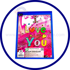 BLOCK CARTA SIN RAYAS IMÁGENES