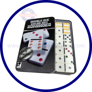 DOMINO EN CAJA METALICA