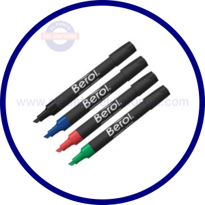 MARCADOR PERMAMENTE BEROL X 4