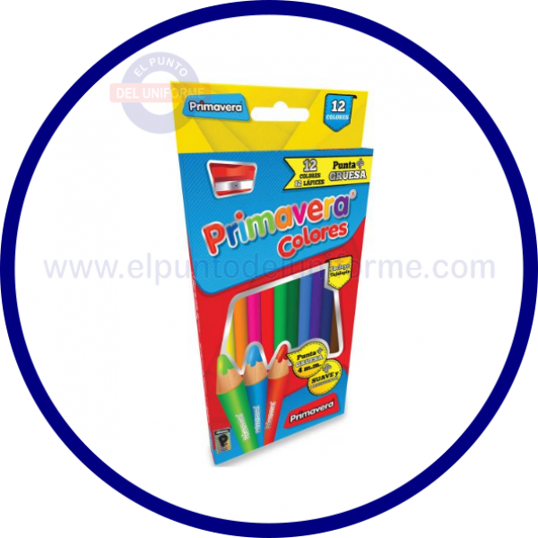 COLORES PRIMAVERA X 12
