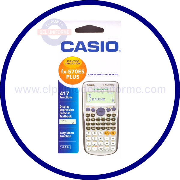 CALCULADORA CIENTIFICA CASIO 570 ES PLUS