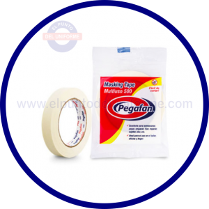 CINTA DE ENMASCARAR 1/2 X 25 YDS