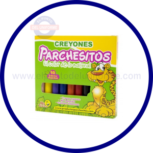 CRAYONES YUMBO PARCHESITOS X 10