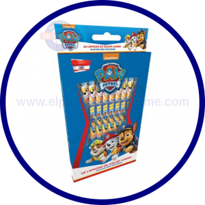 COLORES JUMBO PAW PATROL PRIMAVERA X 12