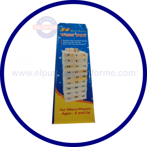 JUEGO DIDACTICO JENGA PEQUEÑO