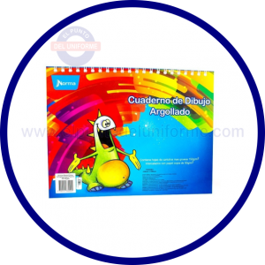 CUADERNO DE DIBUJO ARGOLLADO