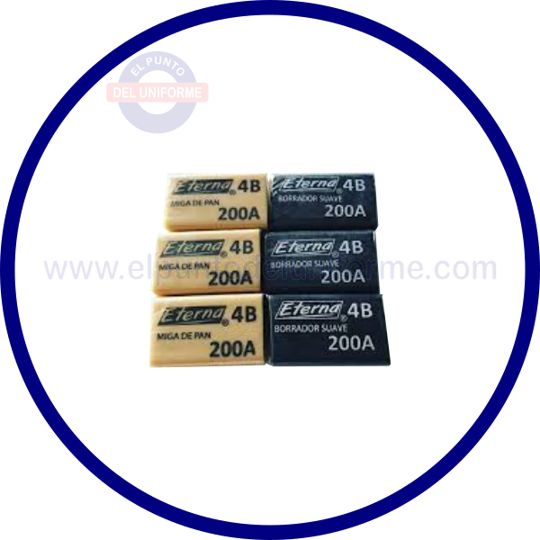 BORRADOR MIGA DE PAN ETERNA NEGRO -BEIS X 3 UND