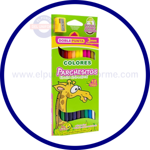 COLORES PARCHESITO X 12 LARGOS