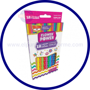 COLORES FLOWER POWER PRIMAVERA X 12