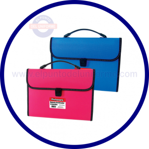 MALETIN ARCHIVADOR OFICIO 13 BOLSILLOS PRIMAVERA X UND