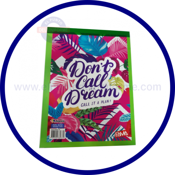 BLOCK CARTA RAYAS MARFIL