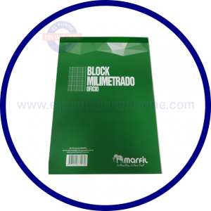 BLOCK MILIMETRADO MARFIL