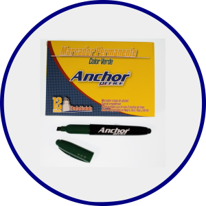 MARCADOR PERMANENTE ANCHOR  X UND